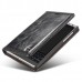 BlackBerry Passport Silver Edition - Caseme Vintage Luxury Slim Flip PU Leather Stand Protective Phone Cover Case - Black